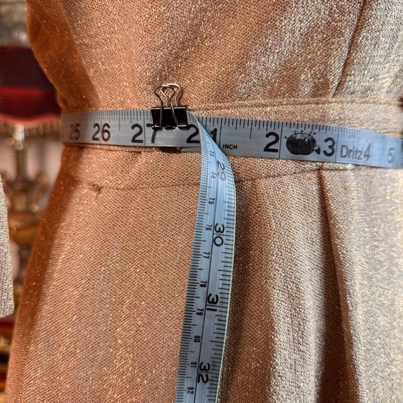 Vintage 1960’s Jannell Of California Dress w Vintage Brooch - Size Small - Picture 13 of 14